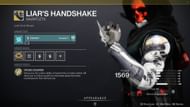 Liar's Handshake (Image via Destiny 2)